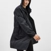 Hooded nylon parka