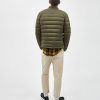 Khaki puffer jacket